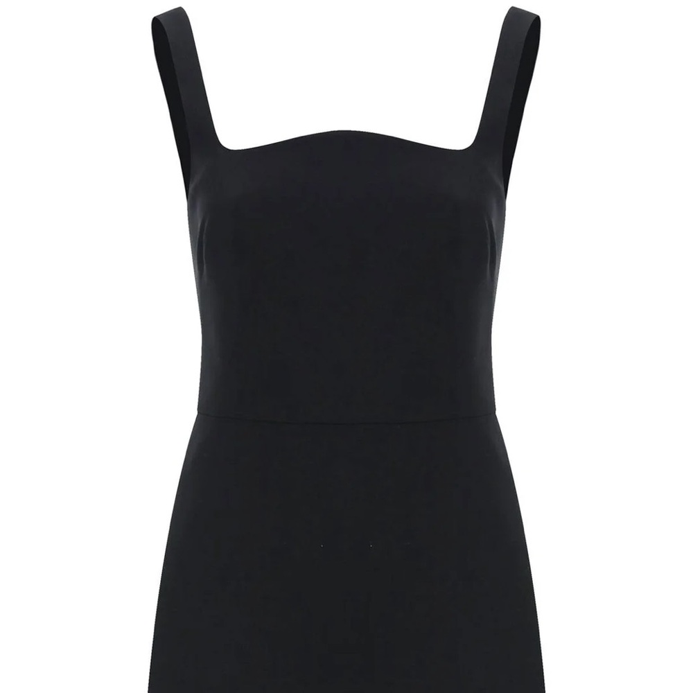 🖤SOLD🖤 Valentino Garavani Crepe Couture Fit & Flare Dress NERO, Size 6 US - Picture 16 of 16